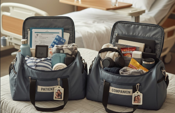 چک‌لیست وسایل مورد نیاز همراه بیمار در بیمارستان