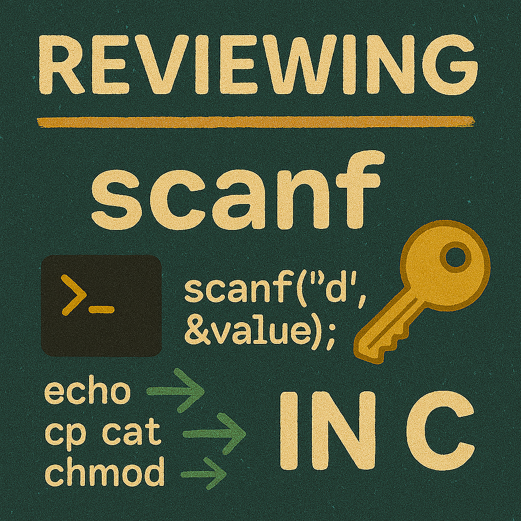 بررسی تابع scanf در زبان C