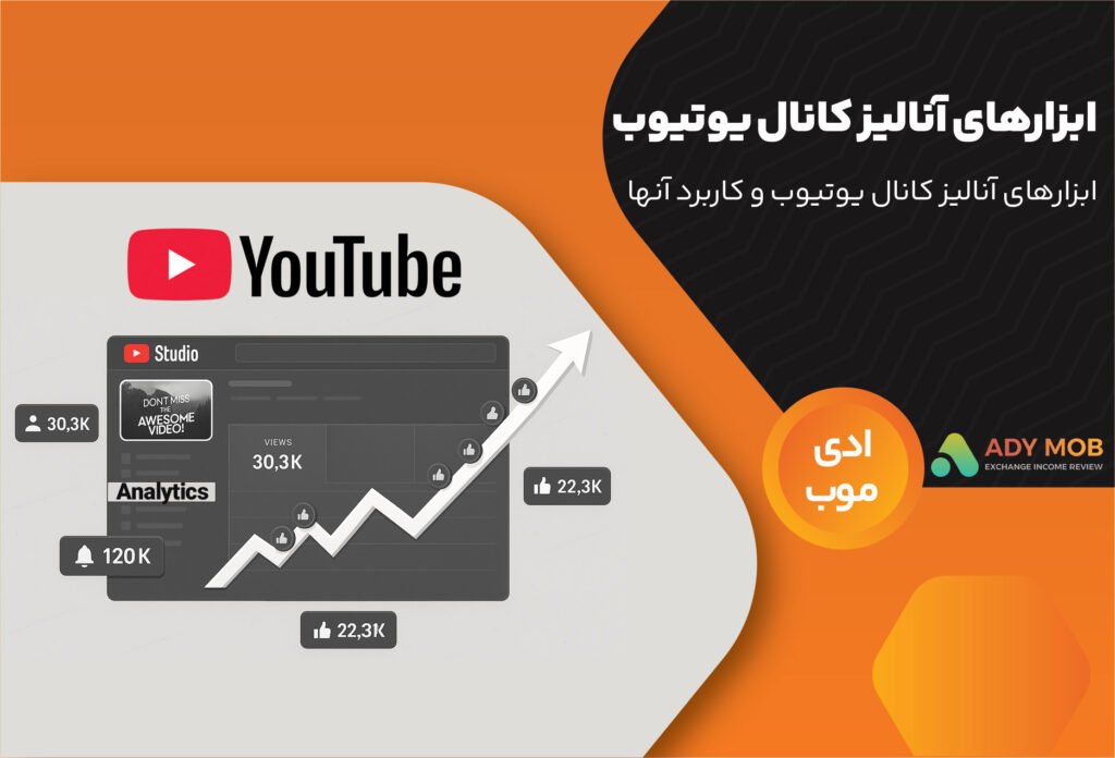 ابزارهای آنالیز کانال یوتیوب و کاربرد آنها برای رشد سریع‌تر