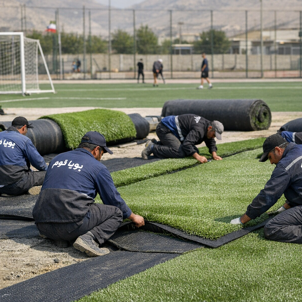 تولید کننده چمن مصنوعی فوتبال
