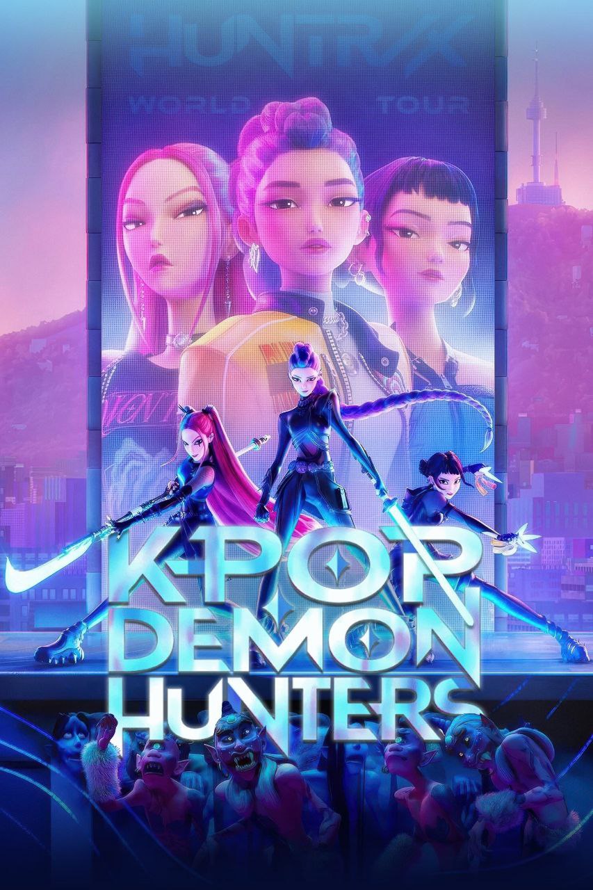 دانلود انیمیشن KPop Demon Hunters 2025 – شکارچیان شیاطین کیپاپ
