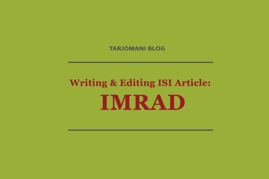 نگارش و ویرایش مقالات  ISI