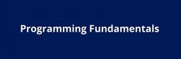 مبانی برنامه‌نویسی