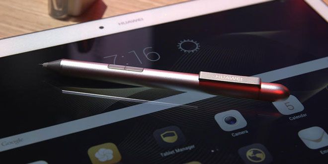 MediaPad M2 با قلم M-Pen