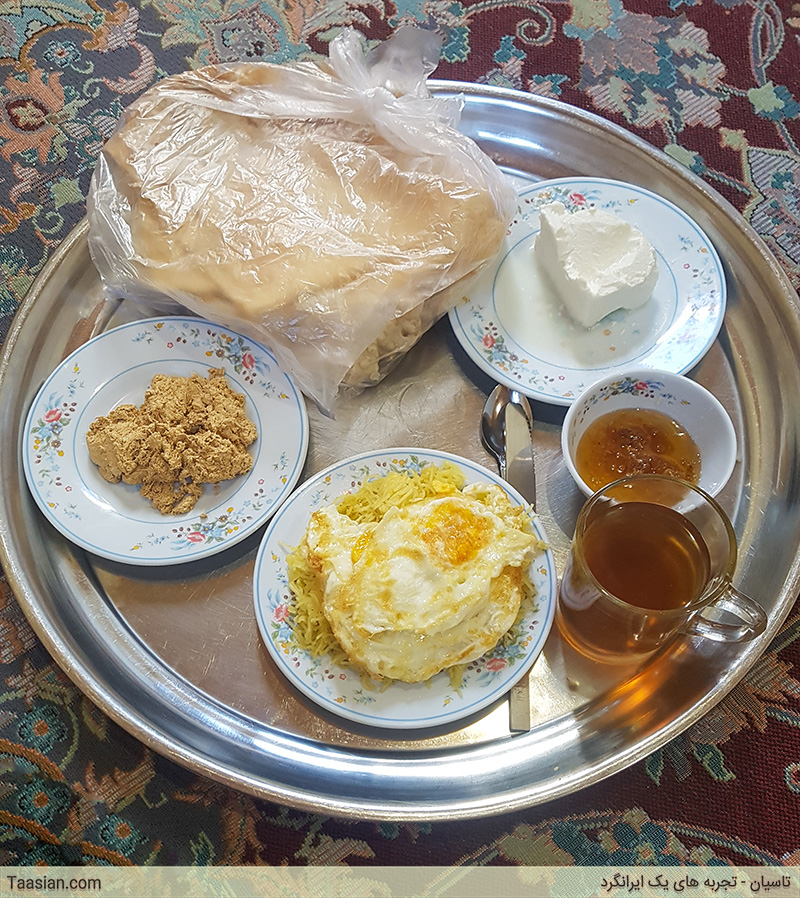 صبحانه خونهی محمدصالح
