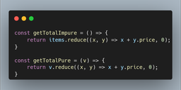 pure functions and referential transparency
