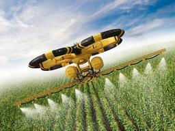 سمپاشی، بذر پاشی و زراعت با کوادکوپتر