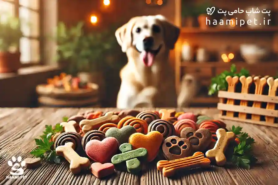خرید غذای تشویقی سگ از پت شاپ حامی پت
