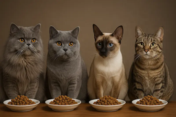 چه غذایی برای نژاد گربه‌تان بهتر است؟