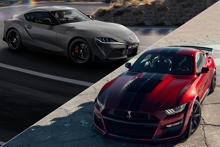 حراج میلیون دلاری فورد موستانگ شلبی GT500 و تویوتا سوپرا مدل ۲۰۲۰