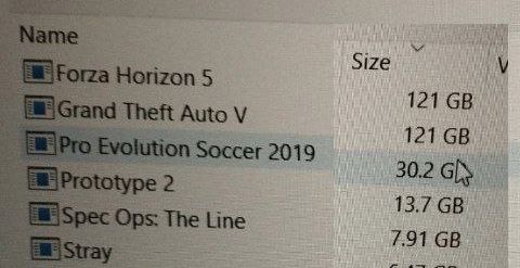 پکیج بازی برای هارد 500 گیگ