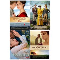 ۴ عاشقانه‌ جین آستین در سینما 🎬✨🩵