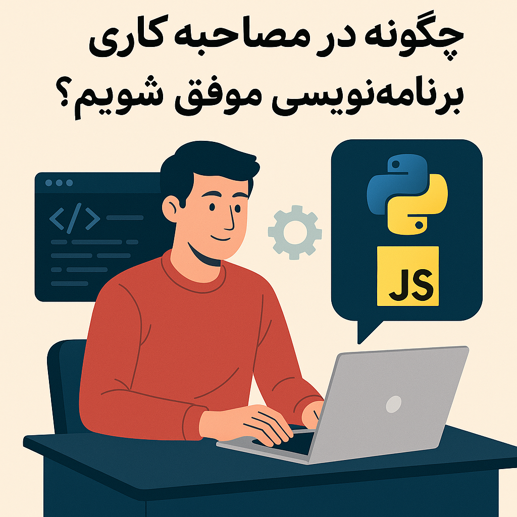 چگونه در مصاحبه کاری برنامه‌نویسی موفق شویم؟