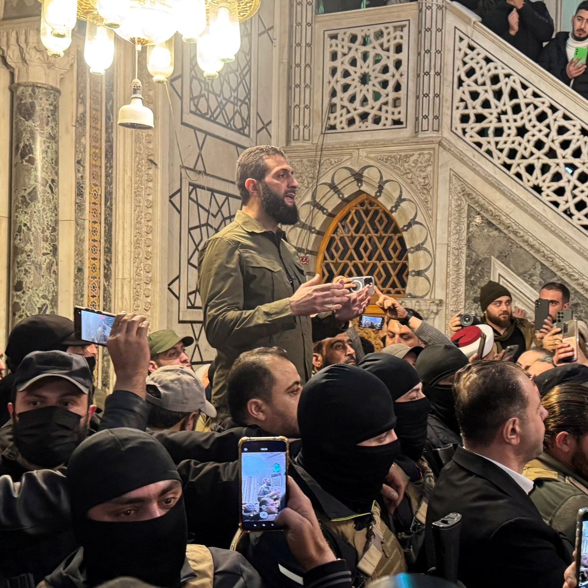 الجامع الأموي دمشق ٨ كانون الاول ٢٠٢٤