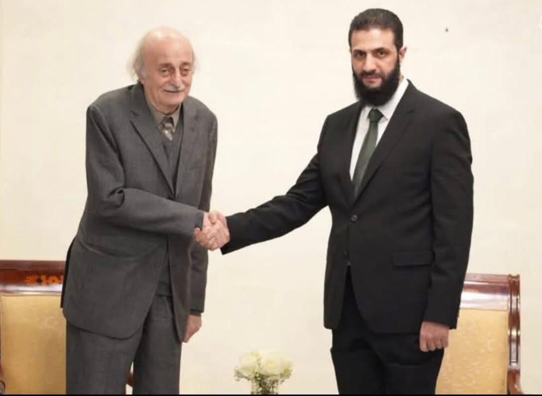 با وليد جنبلاط ٢٣ كانون الاول ٢٠٢٤