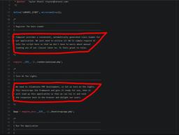 وصیت نامه لاراول