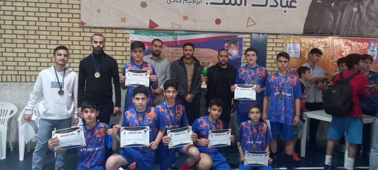 برگزاری مسابقات فوتسال دانش آموزی