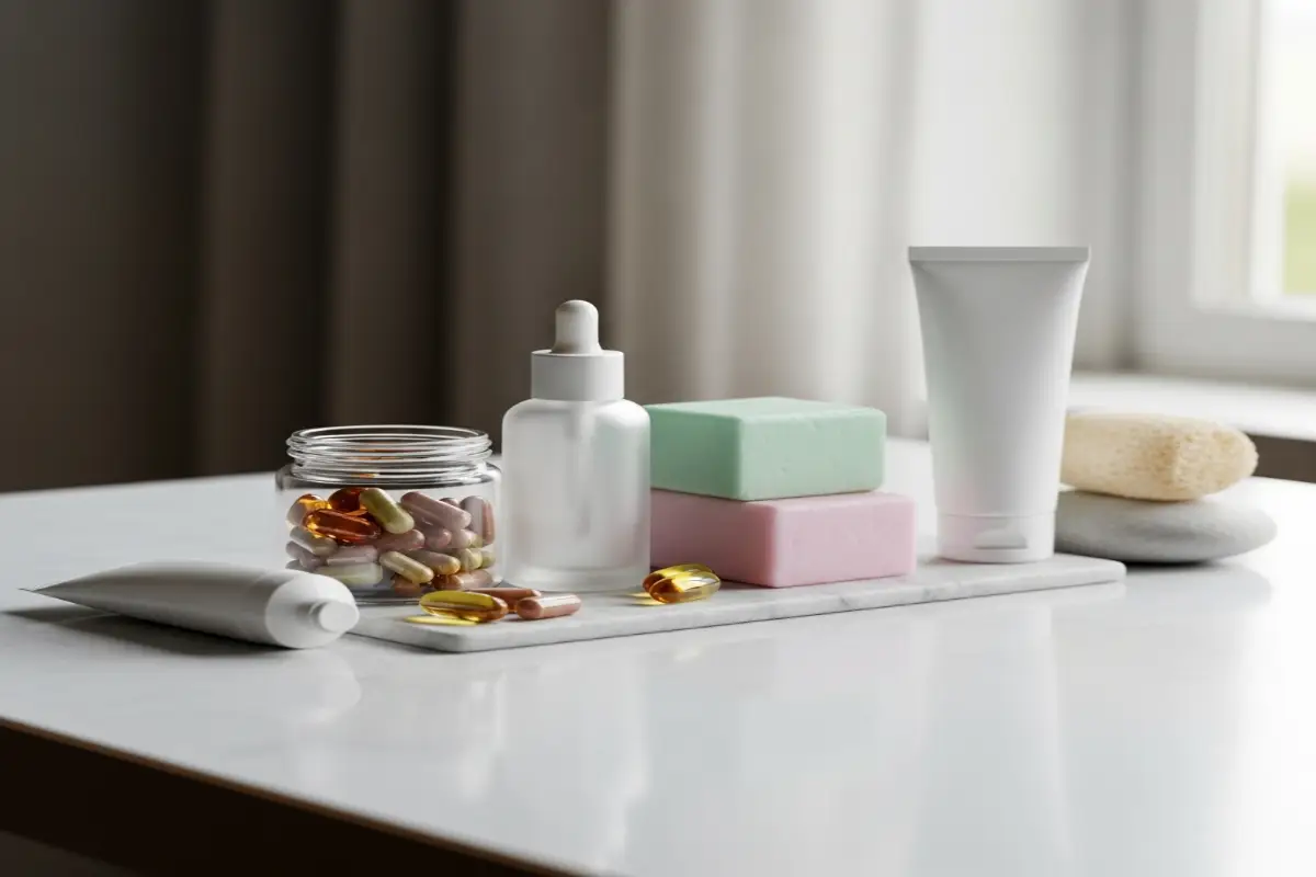 راز داشتن پوست و موی سالم | نقش مکمل‌ها و محصولات مراقبتی در زیبایی طبیعی