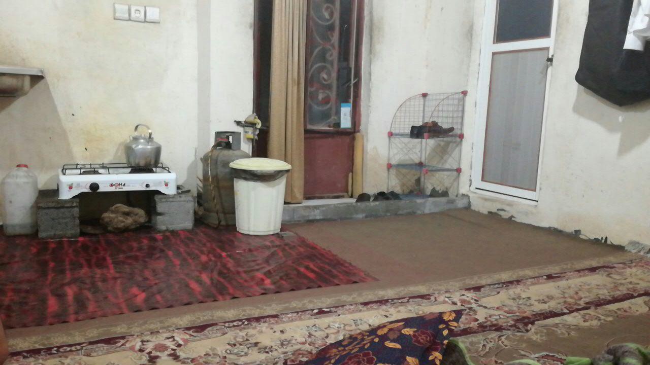 اطاق استراحت راننده ها در اطراف پایانه بندرعباس