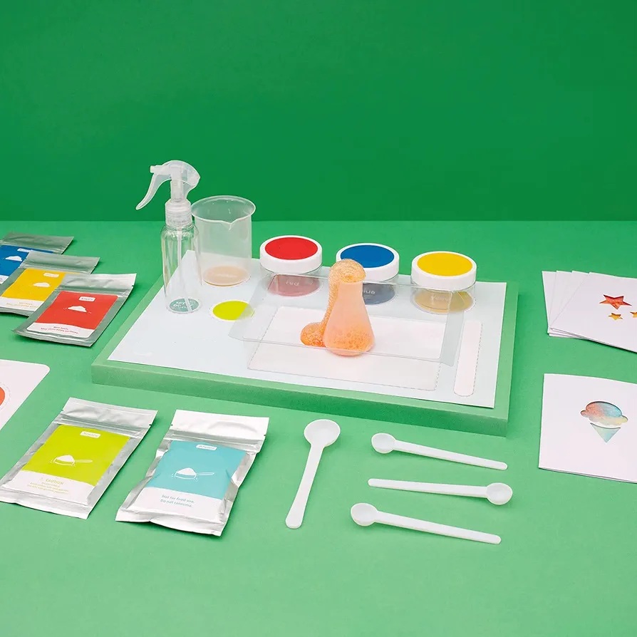 کیت جادوی رنگ‌ها(ترکیبی از شیمی و هنر)