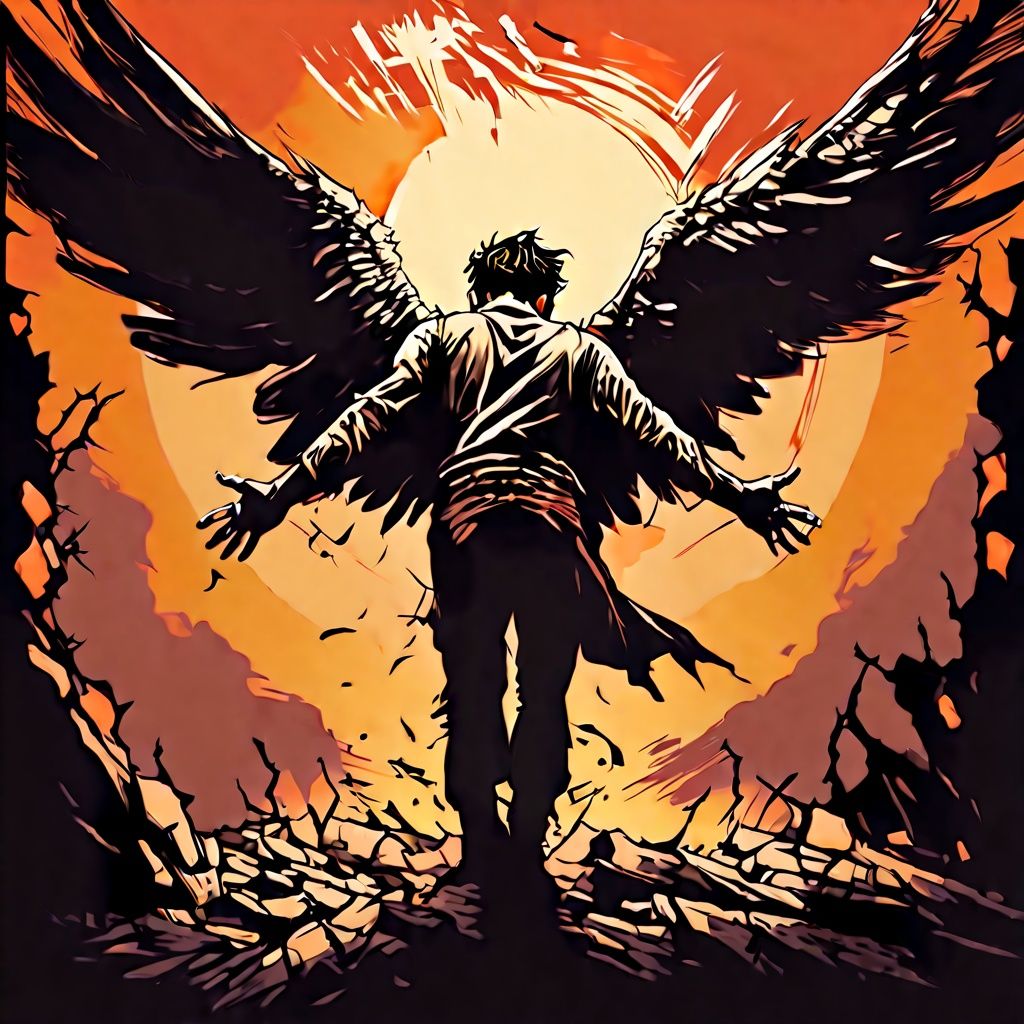 جان گشاید سوی بالا بال‌ها،  در زده تن در زمین چنگال‌ها