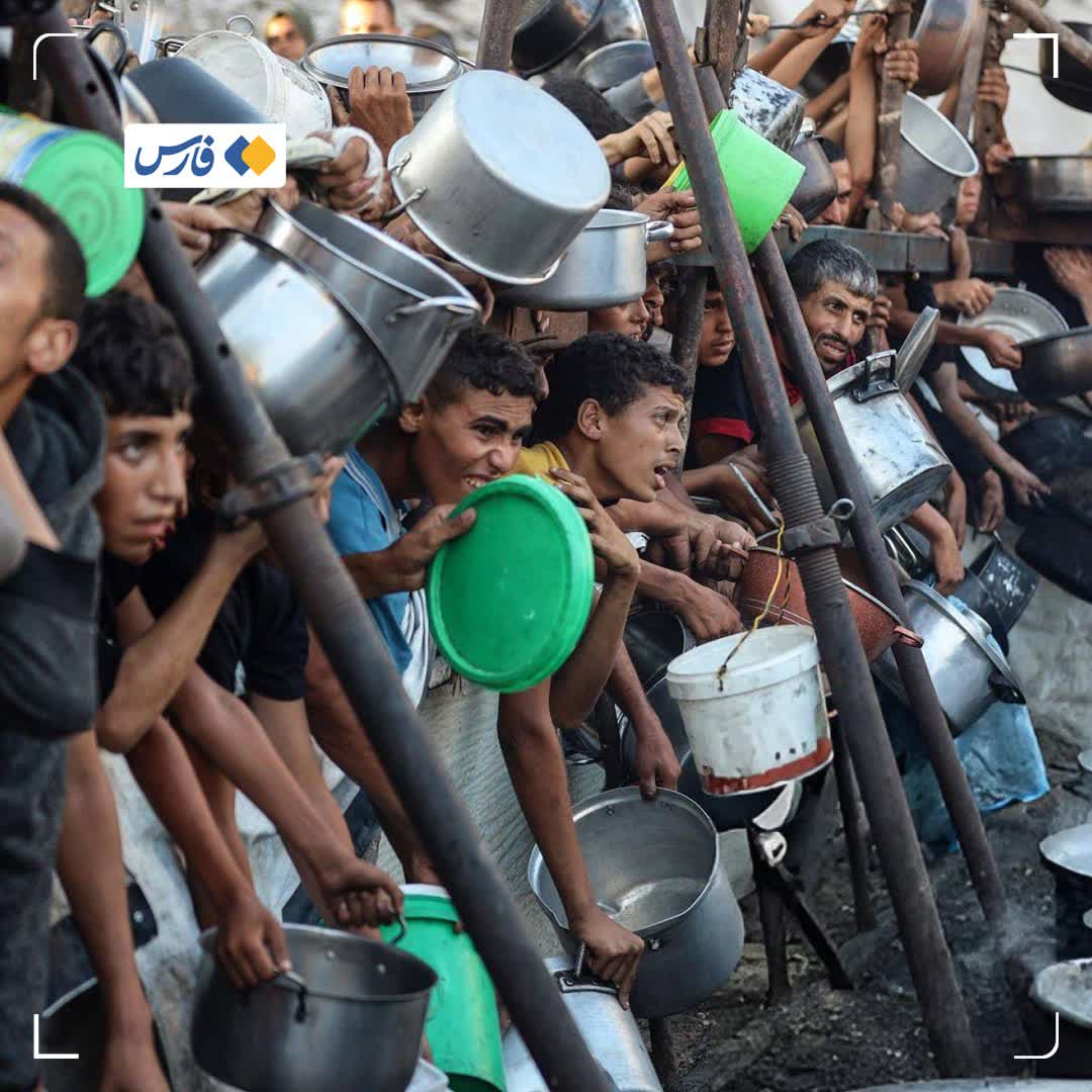 مردمان غزه در پی لقمه ای نان