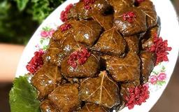 طرز تهیه دلمه برگ مو خوشمزه و مجلسی با روش آسان و فوری