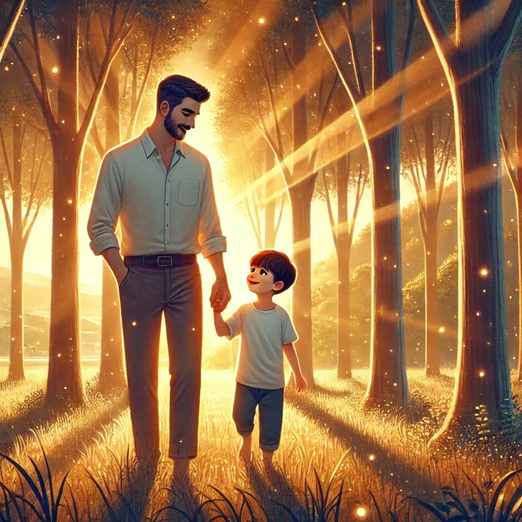 شاید بچه به نظر بیام ولی وقتی پیش بابامم دوست دارم اینجوری باشم🥲🫠