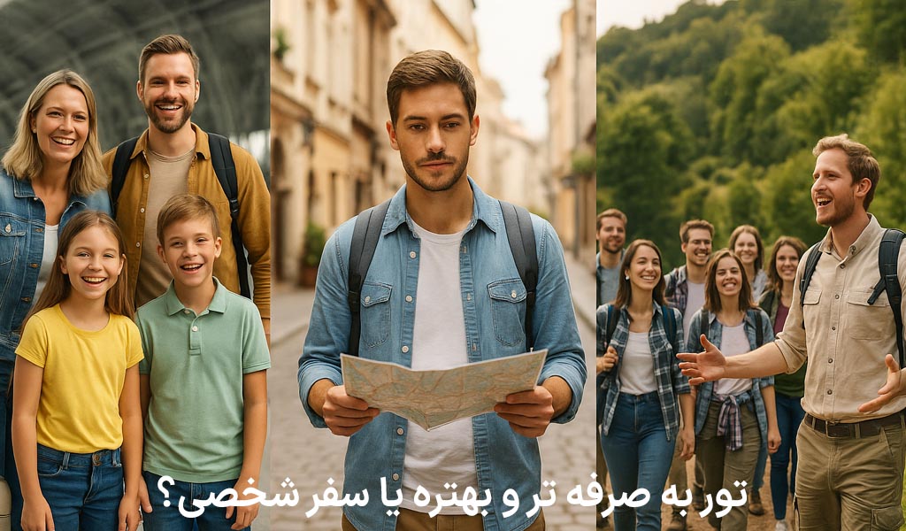 تور به صرفه تر و بهتره یا سفر شخصی؟