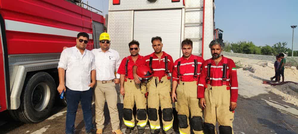 مهار آتش سوزی یک منزل مسکونی در شیرینو توسط فراسکو