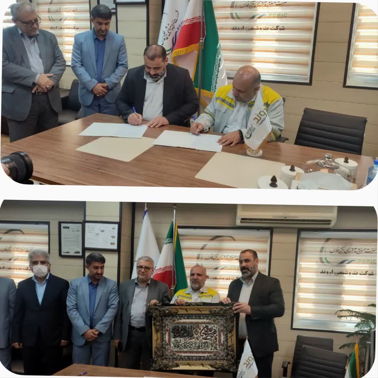 امضای تفاهم نامه تکمیل مدرسه ۱۲ کلاسه پتروشیمی اروند