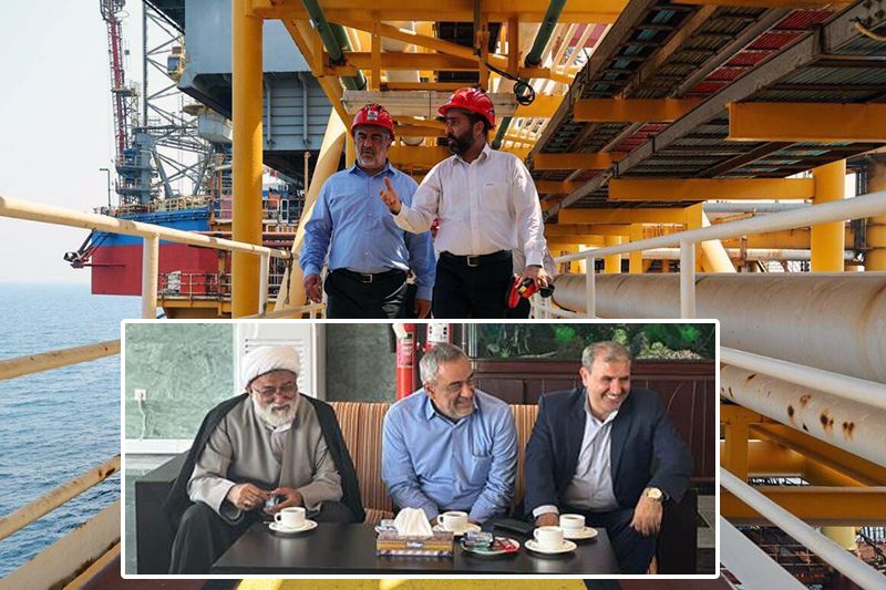 حمید بورد و شیخ موسی احمدی در پایتخت انرژی: سفر به قلب صنعت گاز ایران