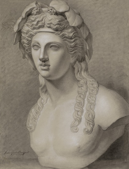 نیم‌تنه دیونیزوس اثر Henry Jean BECQUET (1833)