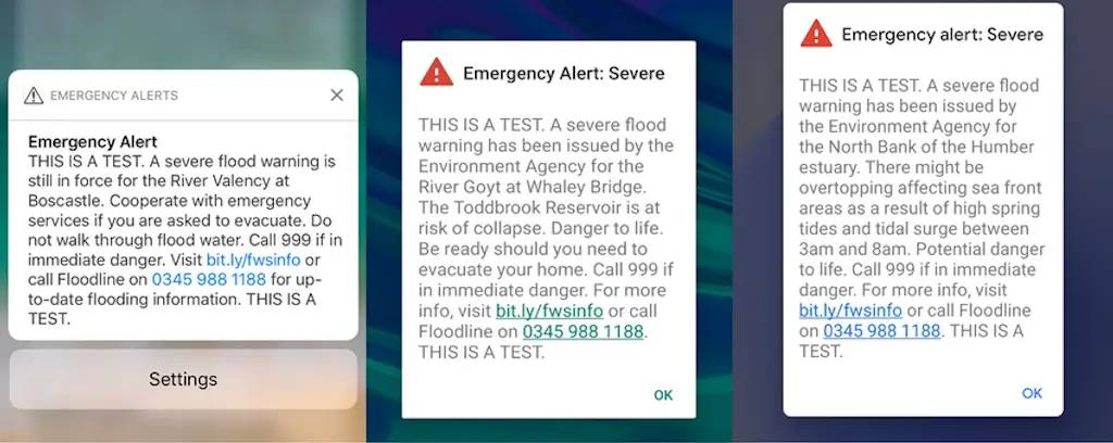 نمونه ای پیام های ارسالی