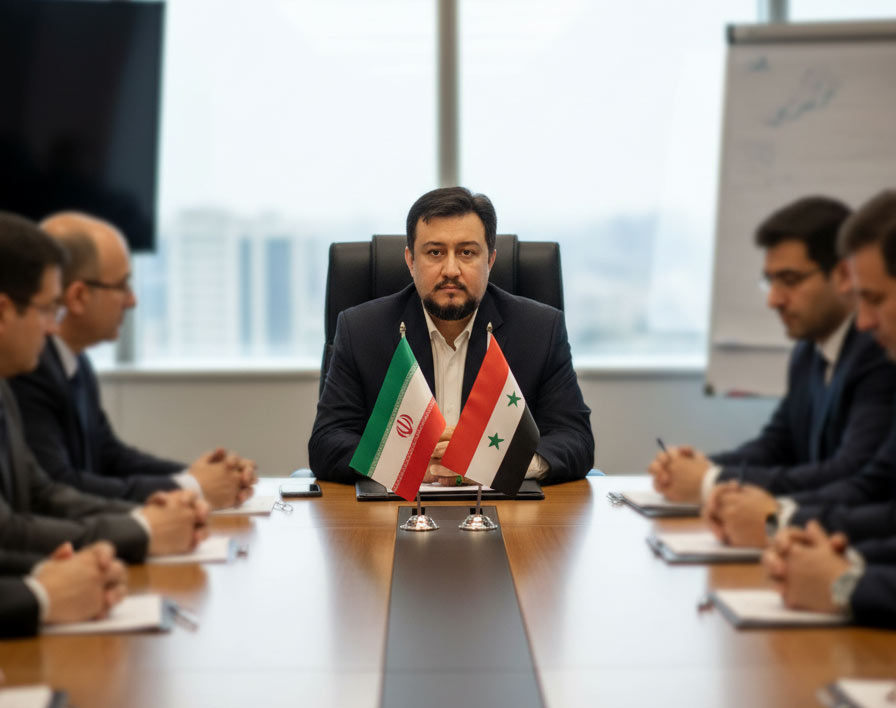 دکتر علی احتشامی مدیرعامل سازمان نوسازی حرم حضرت سکینه (س) در جلسه مدیران