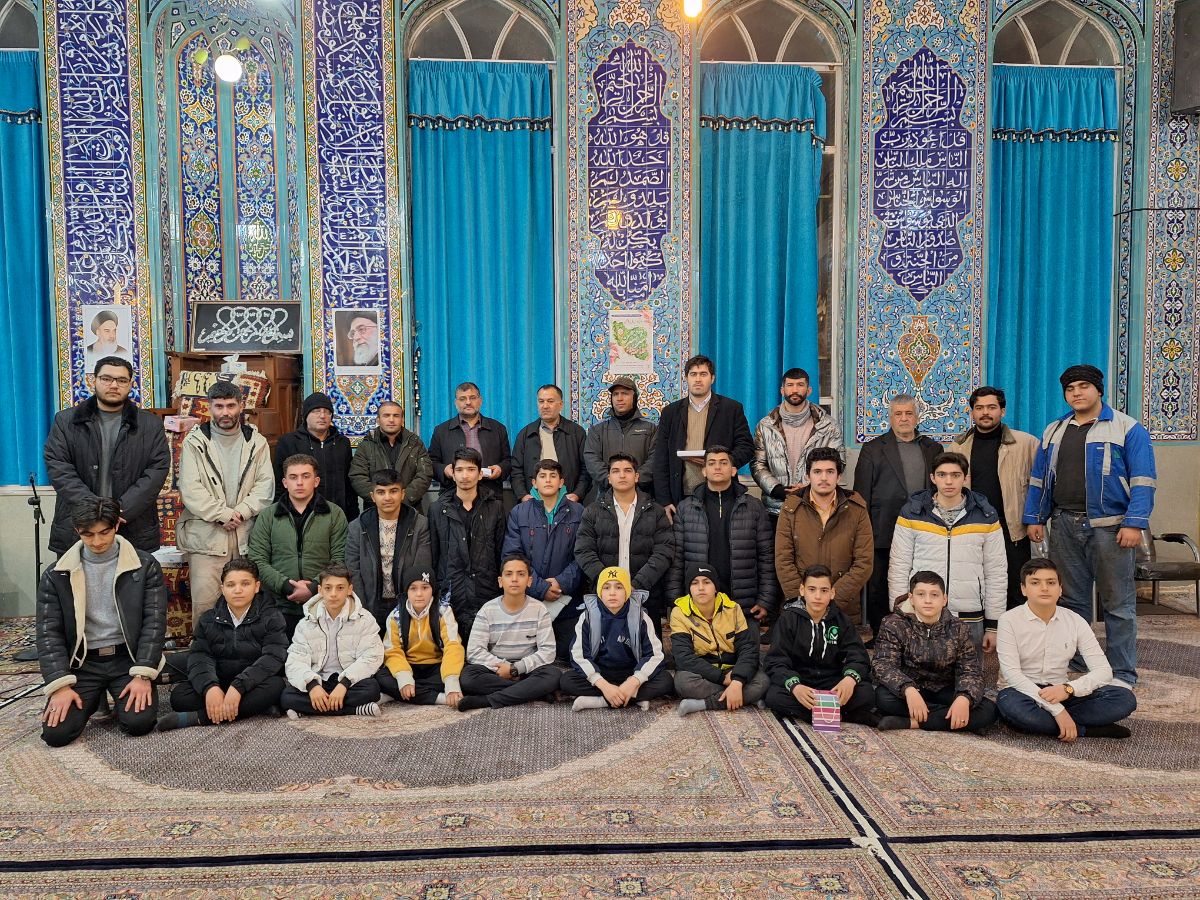 صادق یوسفی مسئول بچه های مسجد