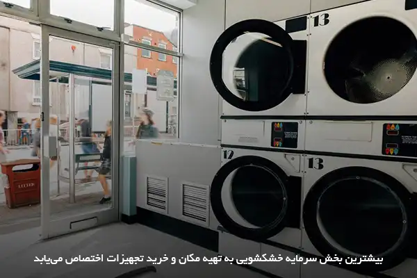 تهیه تجهیزات موردنیاز برای راه اندازی خشکشویی