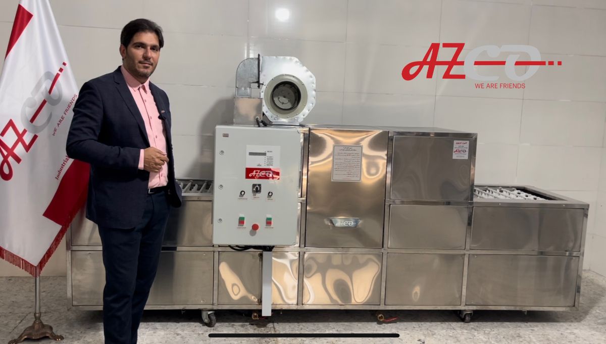 ماشین ظرفشویی صنعتی ریلی 3000 بشقاب البرز