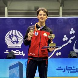 مبین رضوی شمشیر باز تیم ملی