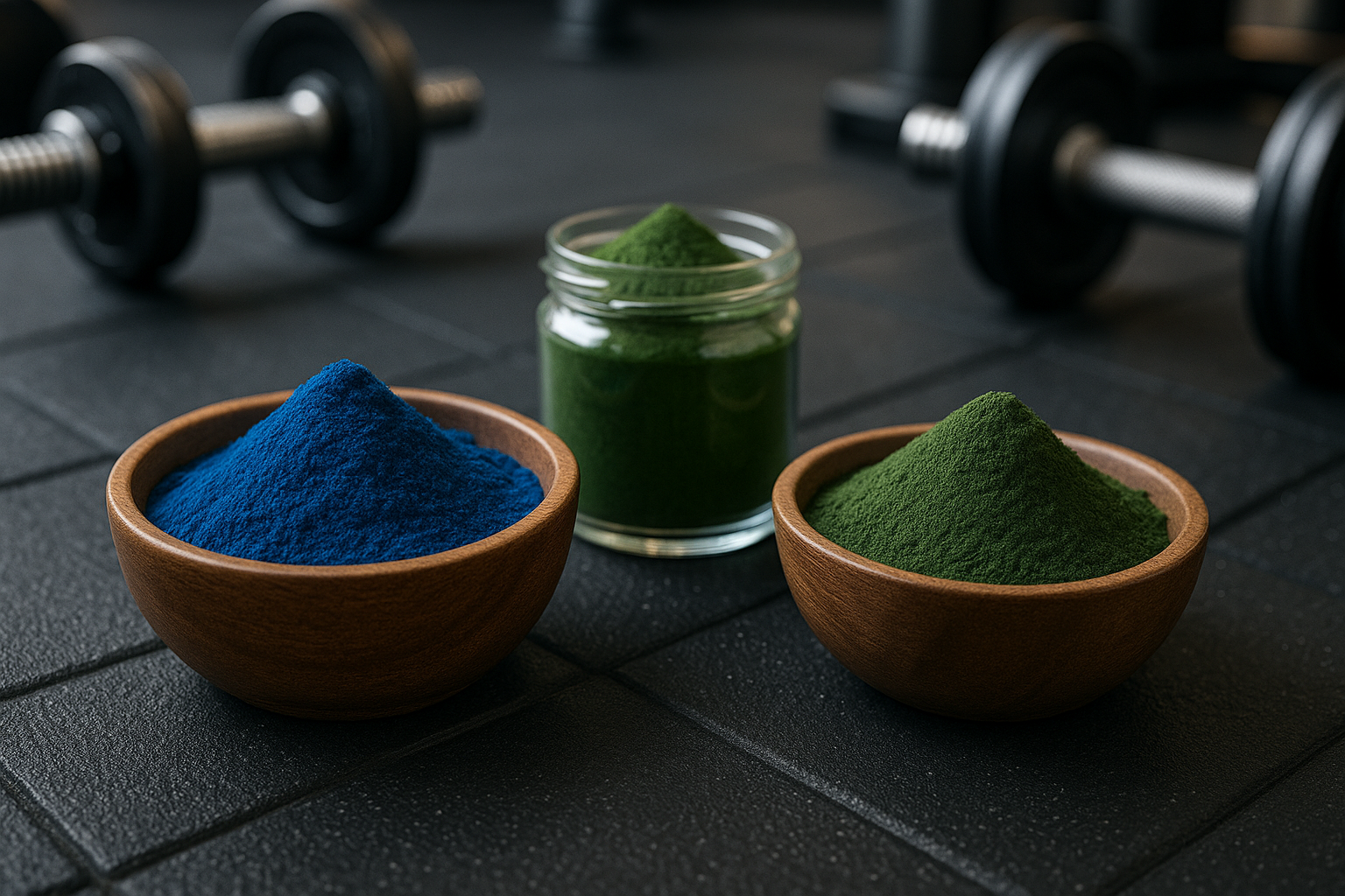 مقایسه فواید اسپیرولینا آبی و اسپیرولینا سبز