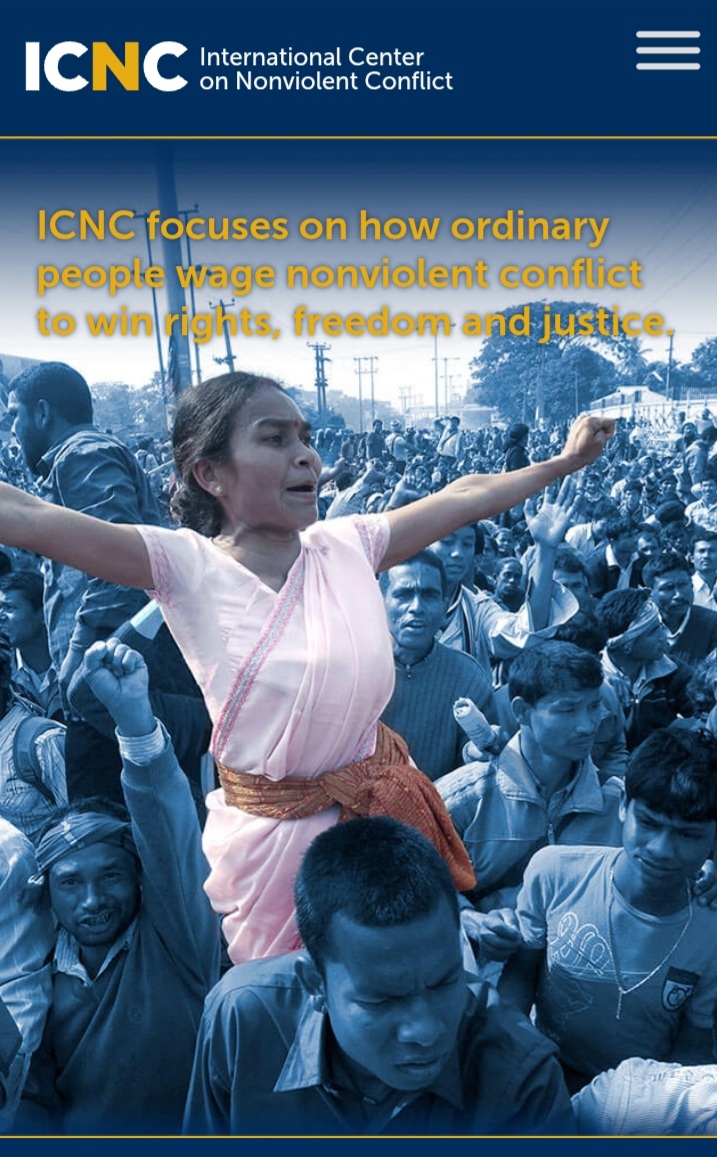 مرکز بین المللی مبارزات بیخشونت (International Center on Nonviolent Conflict, ICNC)