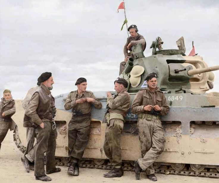 تانک ماتیلدای نیروهای بریتانیایی در لیبی