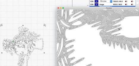 نرم افزار دستگاه برش لیزر