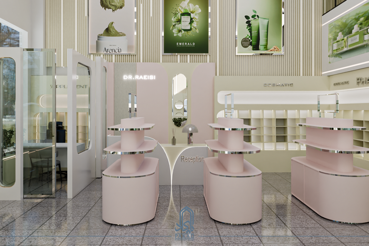 طراحی دکوراسیون داروخانه