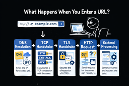 از URL تا Render | پشت‌صحنه لود شدن یک صفحه وب