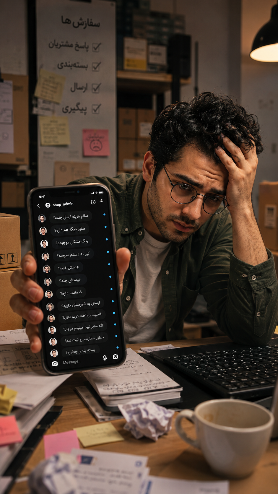پاسخگویی خودکار برای پیج و فروشگاه اینترنتیات