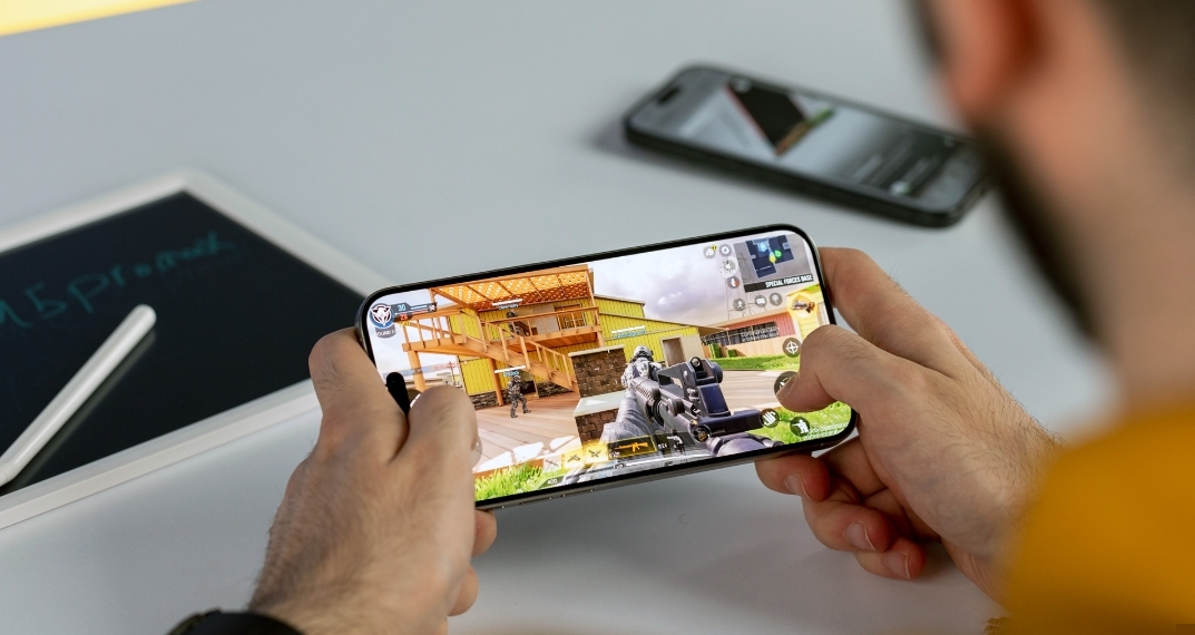 کیفیت بازی گوشی آیفون ۱۵