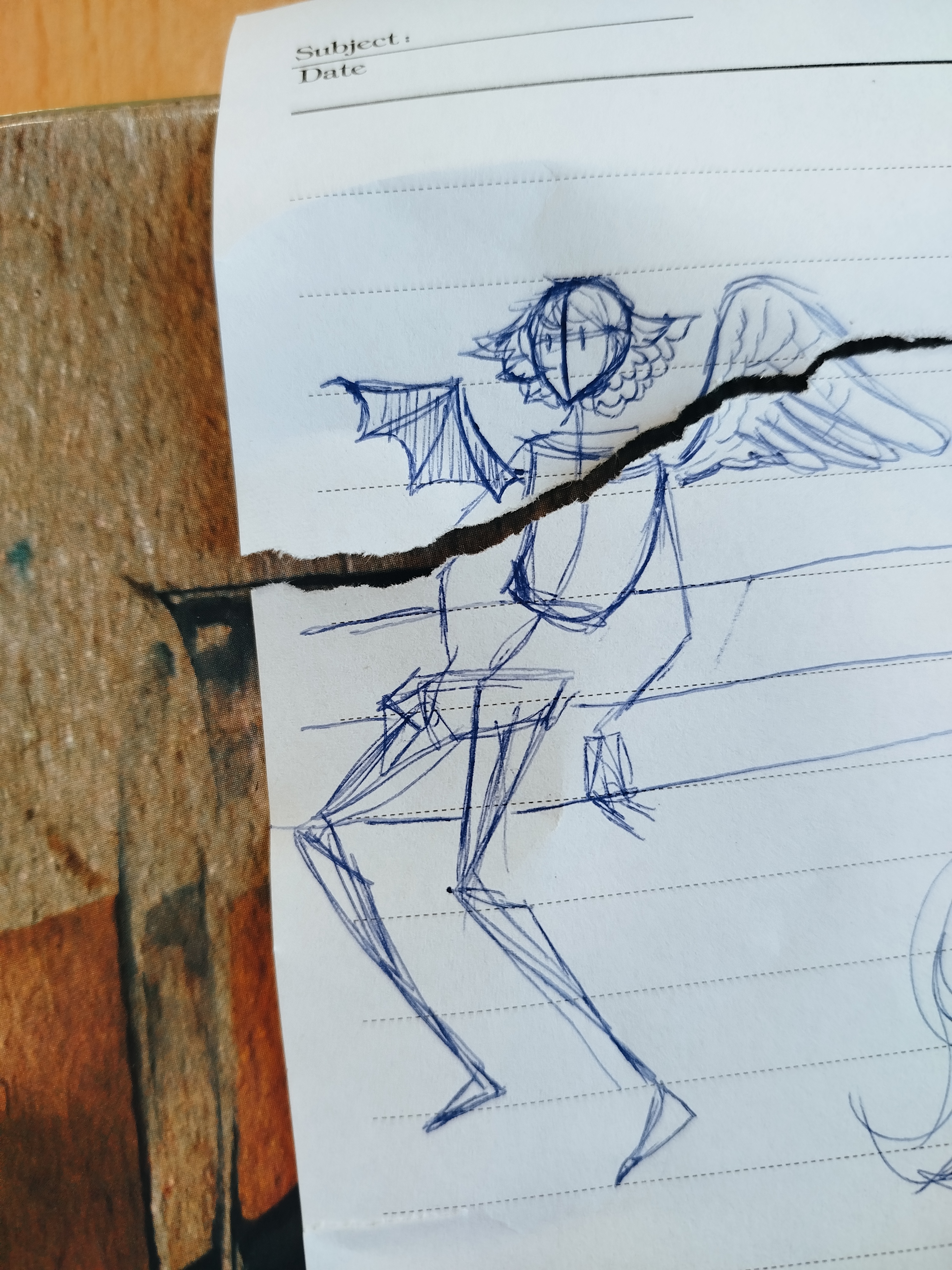 نیمه نیمه نیمه نقاشی پاره