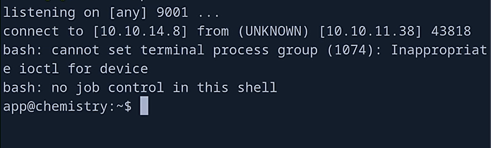 دسترسی کد به شل اپلیکیشن به واسطه شل معکوس در فایل cif