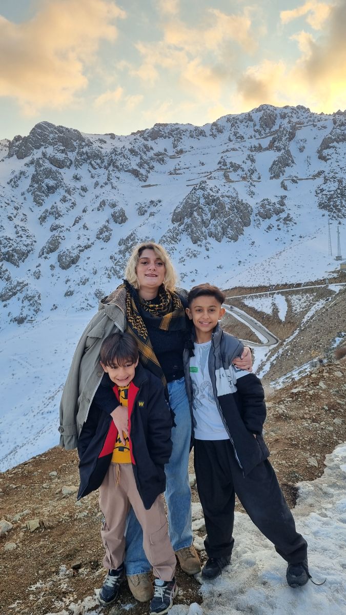 کوه مرزی مریوان با عراق